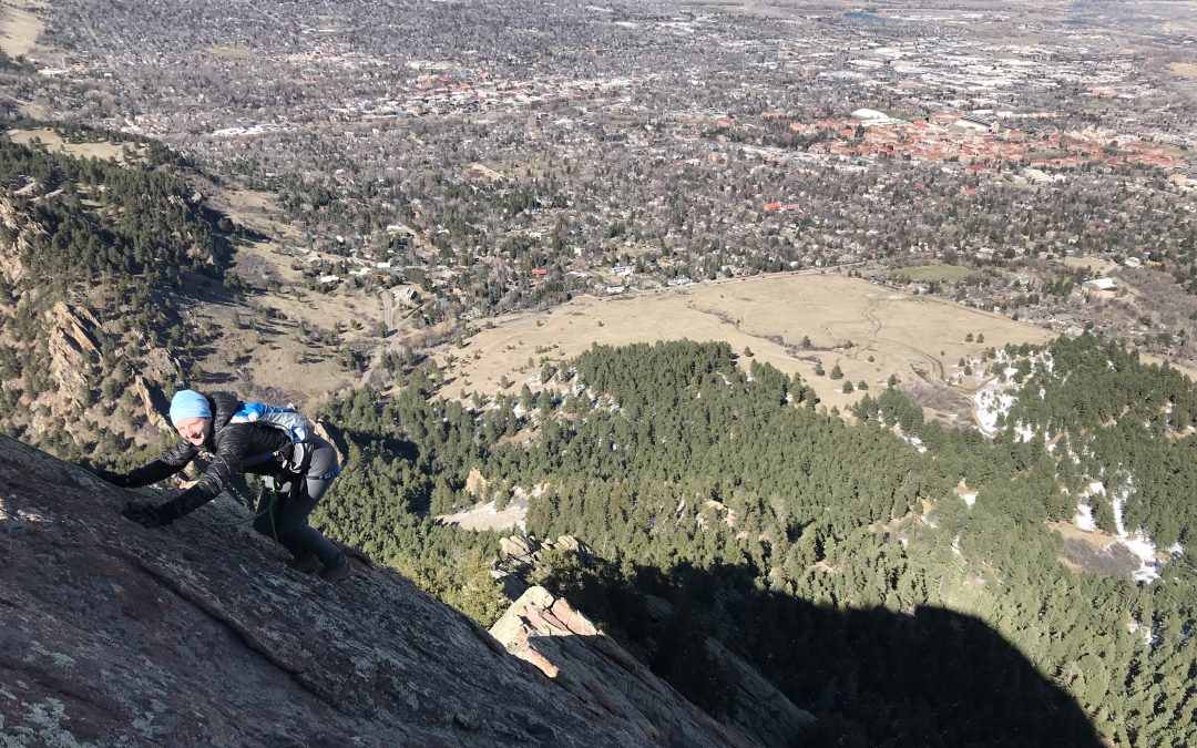 Spring Rock Climbing on the Front Range