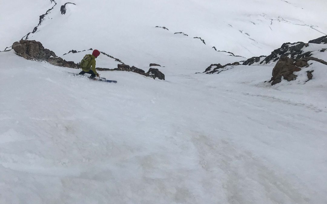 Coopers Spur Ski Descent, Mt. Hood